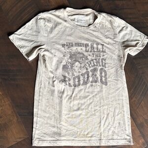 Vintage Rodeo Graphic Tee - Cream